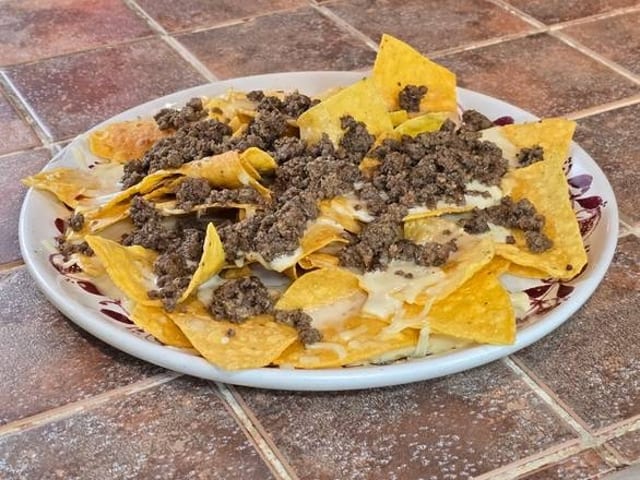 Nachos Carne Molida.