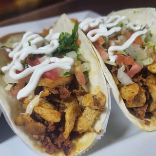 Chori-Pollo Tacos