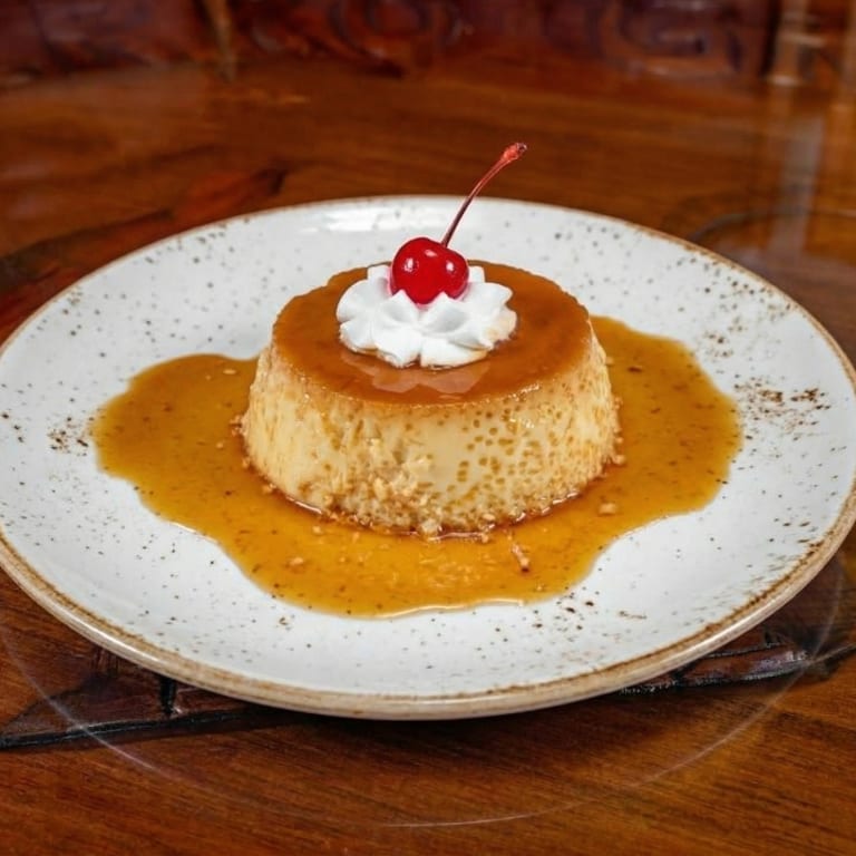 Indulge in Our Flan