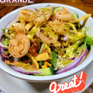 Ensalada De Camarones Asados